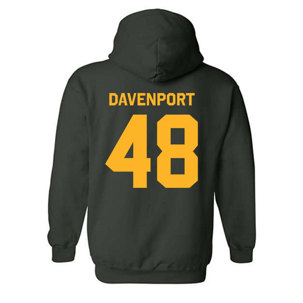 Baylor - NCAA Baseball : Lucas Davenport - Classic Shersey Hooded Sweatshirt-1