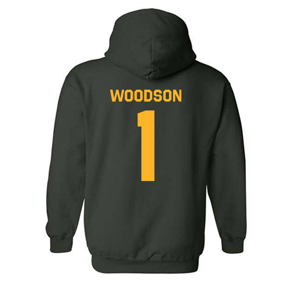 Baylor - NCAA Baseball : TJ Woodson - Classic Shersey Hooded Sweatshirt-1