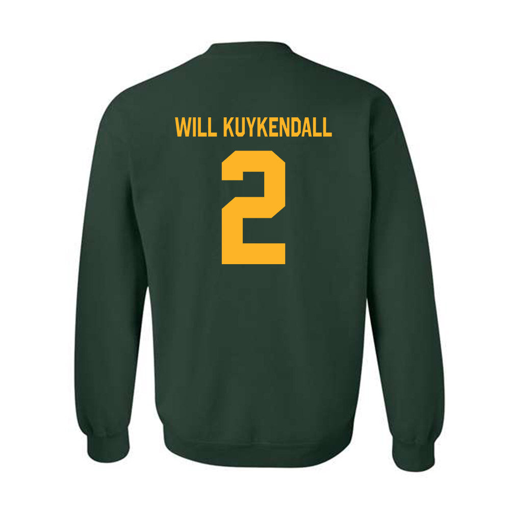 Baylor - NCAA Men's Basketball : Will Will Kuykendall - Classic Shersey Crewneck Sweatshirt-1