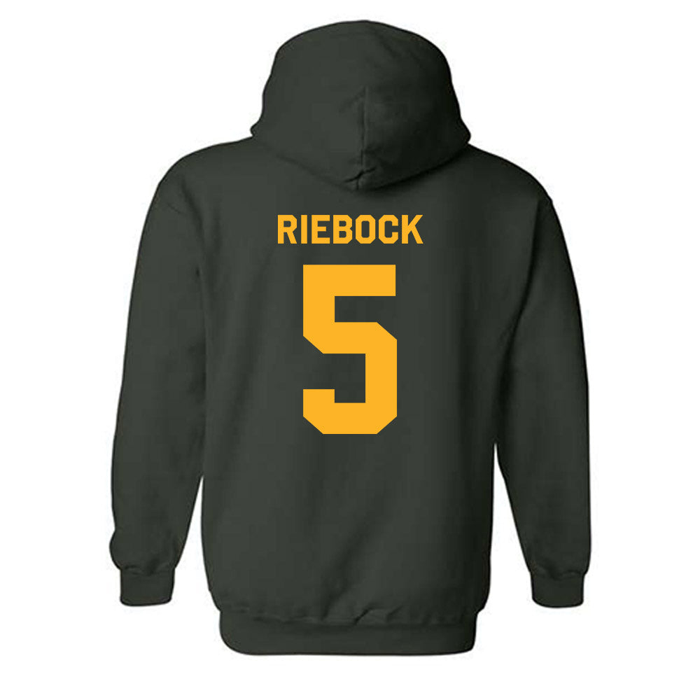 Baylor - NCAA Baseball : Pearson Riebock - Classic Shersey Hooded Sweatshirt-1