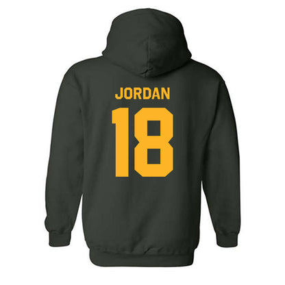 Baylor - NCAA Football : Devon Jordan - Classic Shersey Hooded Sweatshirt-1