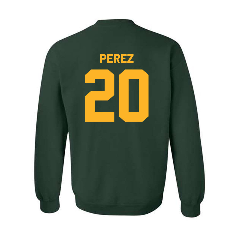 Baylor - NCAA Men's Basketball : Maikcol Perez - Classic Shersey Crewneck Sweatshirt-3