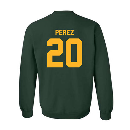 Baylor - NCAA Men's Basketball : Maikcol Perez - Classic Shersey Crewneck Sweatshirt-3