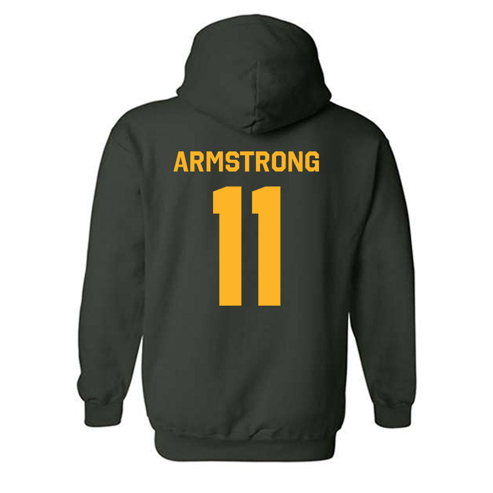 Baylor - NCAA Baseball : Tyce Armstrong - Classic Shersey Hooded Sweatshirt-1