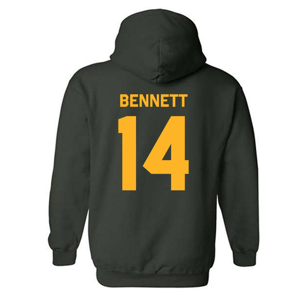 Baylor - NCAA Football : Nate Bennett - Classic Shersey Hooded Sweatshirt-1