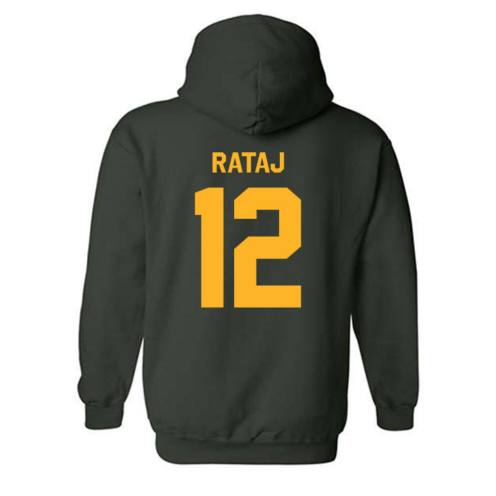 Baylor - NCAA Men's Basketball : Michael Rataj - Classic Shersey Hooded Sweatshirt-1