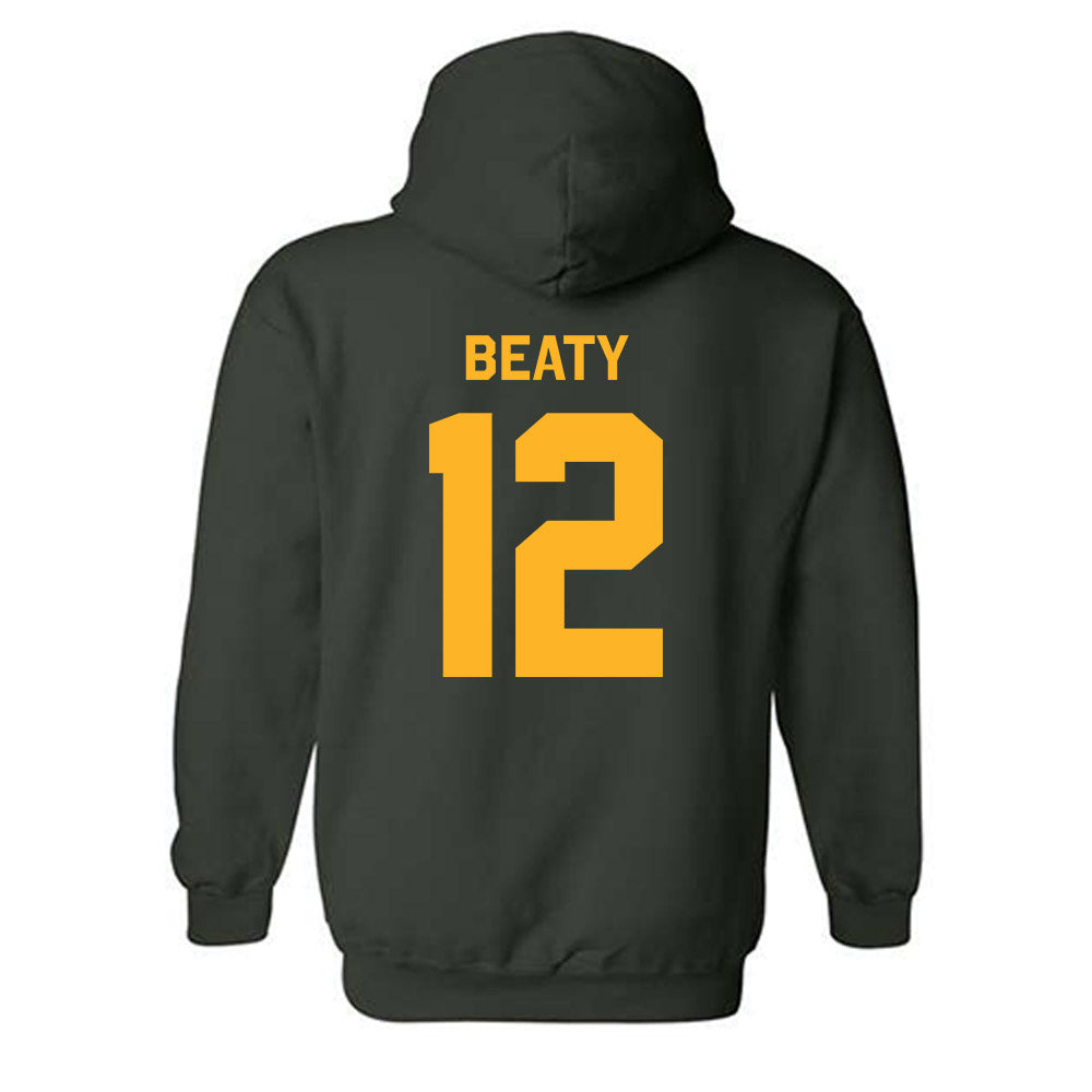 Baylor - NCAA Football : Kyler Beaty - Classic Shersey Hooded Sweatshirt-1