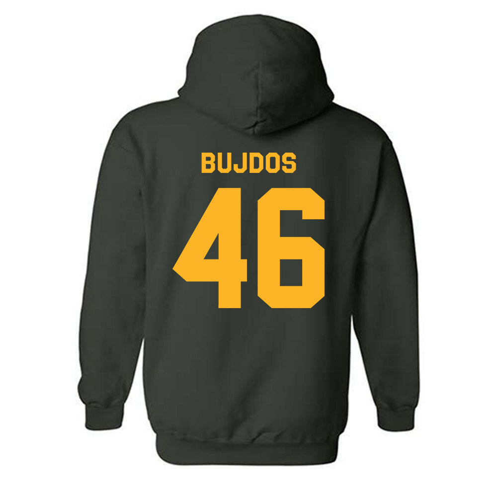 Baylor - NCAA Acrobatics & Tumbling : PJ Bujdos - Classic Shersey Hooded Sweatshirt-1