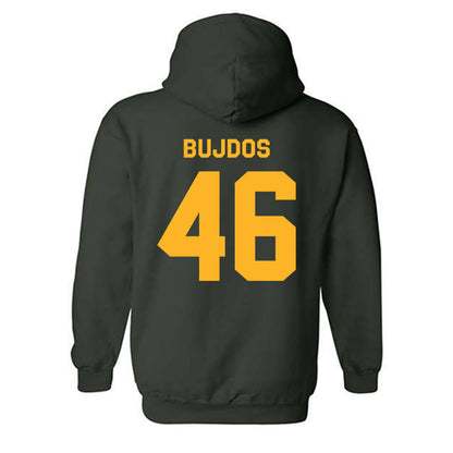 Baylor - NCAA Acrobatics & Tumbling : PJ Bujdos - Classic Shersey Hooded Sweatshirt-1