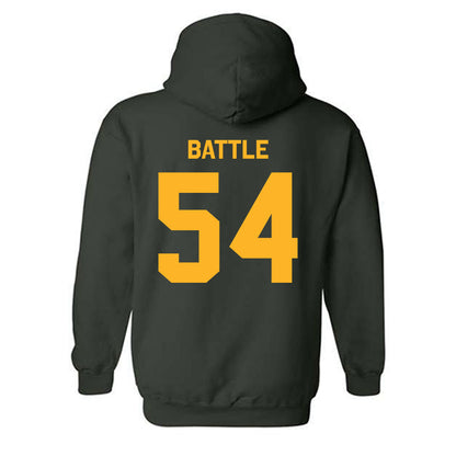 Baylor - NCAA Football : Jaelin Battle - Classic Shersey Hooded Sweatshirt-1