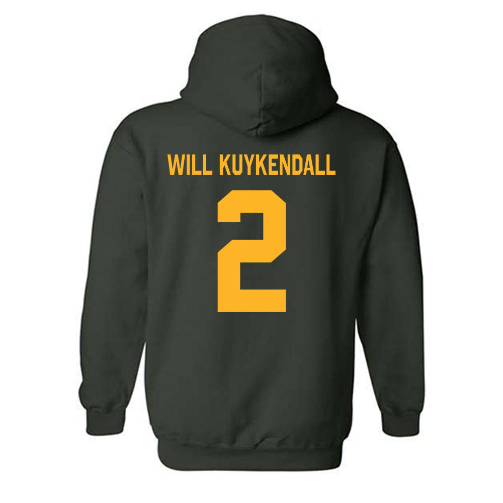 Baylor - NCAA Men's Basketball : Will Will Kuykendall - Classic Shersey Hooded Sweatshirt-1