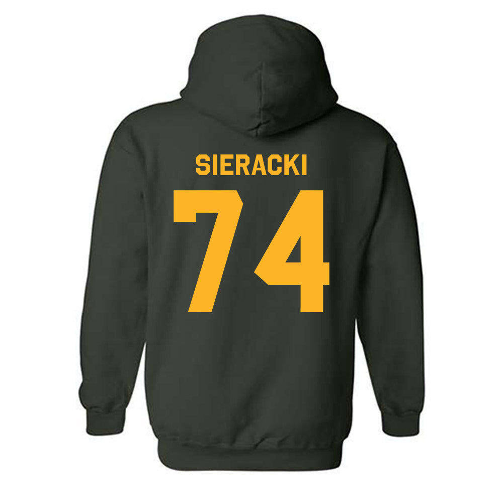 Baylor - NCAA Football : kaden sieracki - Classic Shersey Hooded Sweatshirt-1