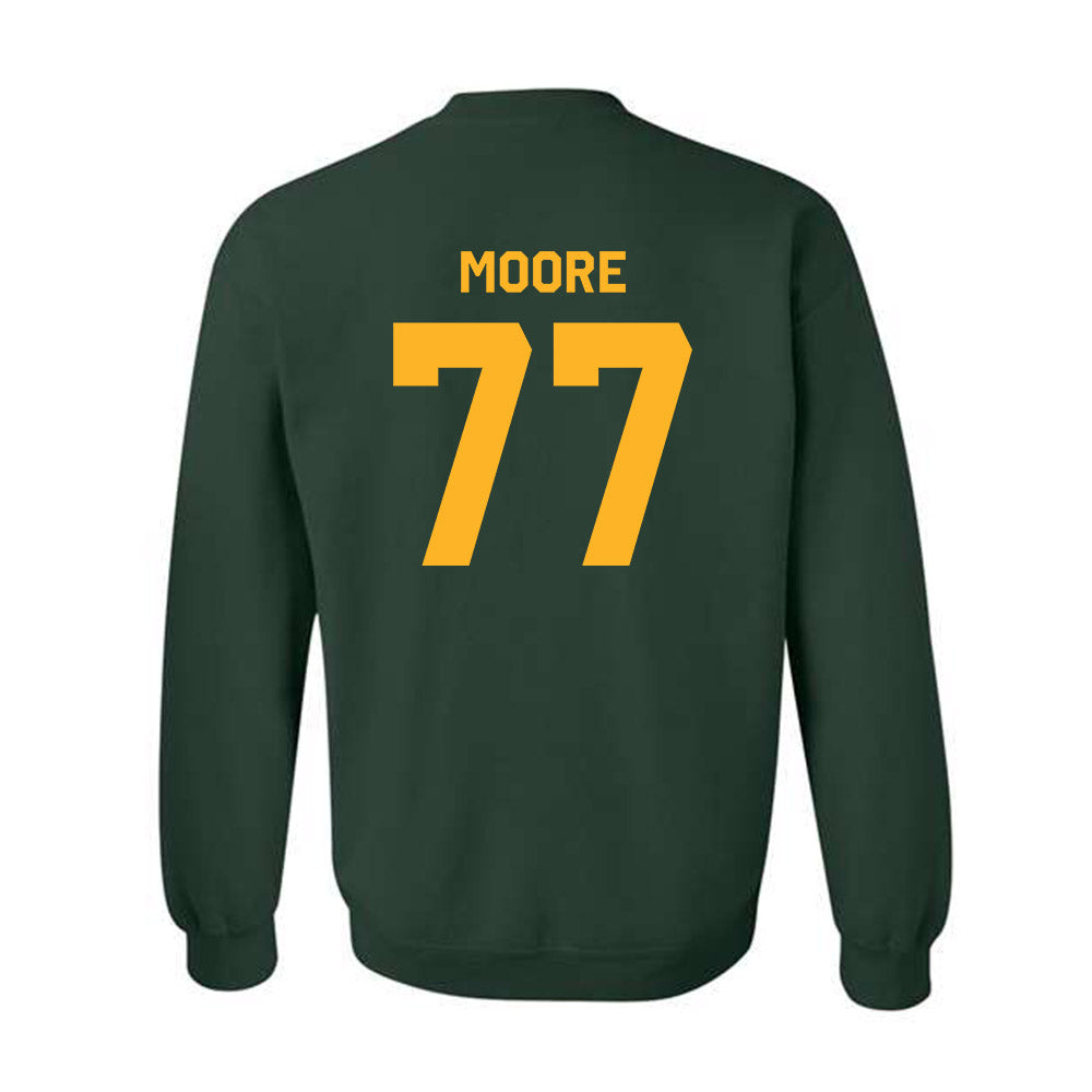 Baylor - NCAA Football : Logan Moore - Classic Shersey Crewneck Sweatshirt-1