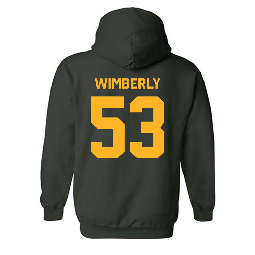 Baylor - NCAA Football : Daemian Wimberly - Classic Shersey Hooded Sweatshirt-3