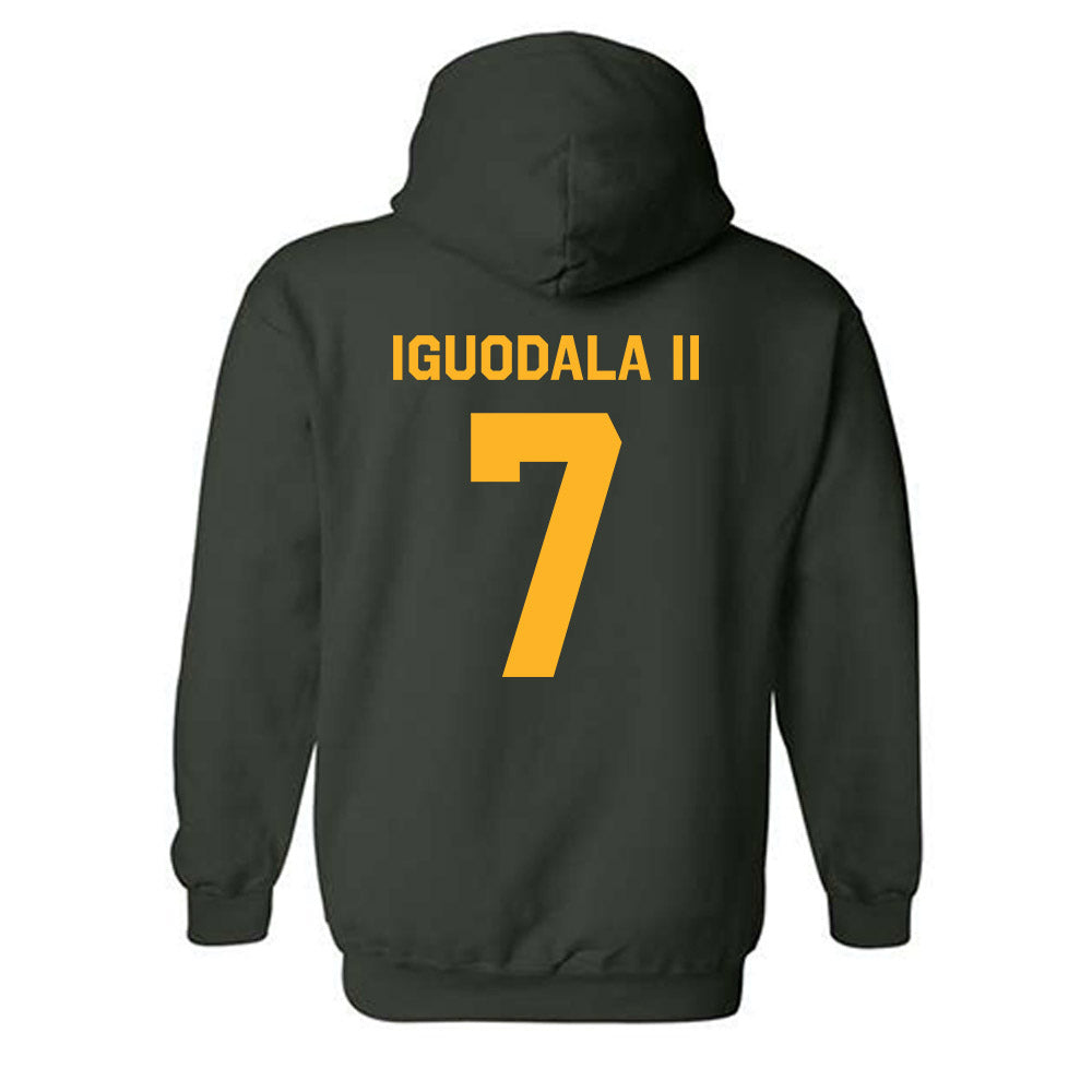 Baylor - NCAA Men's Basketball : Andre Iguodala II - Classic Shersey Hooded Sweatshirt-3