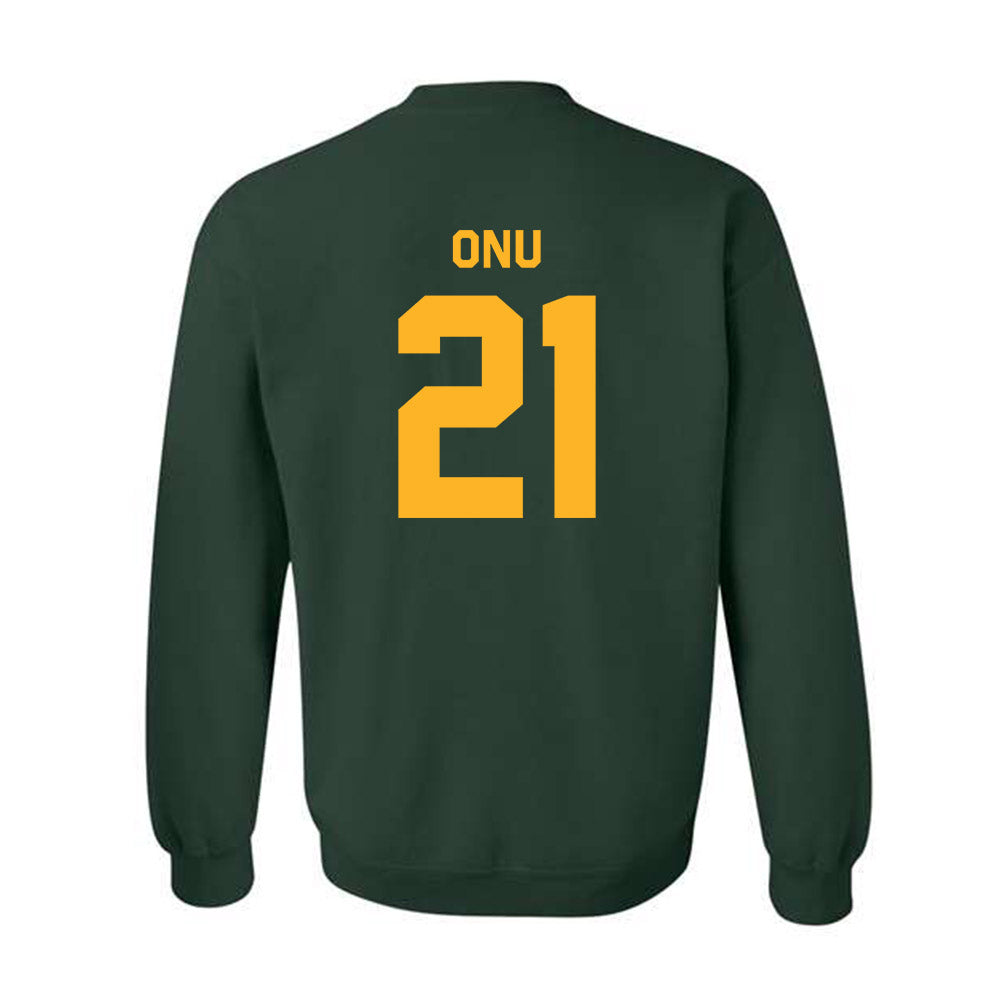 Baylor - NCAA Football : Bo Onu - Classic Shersey Crewneck Sweatshirt-1