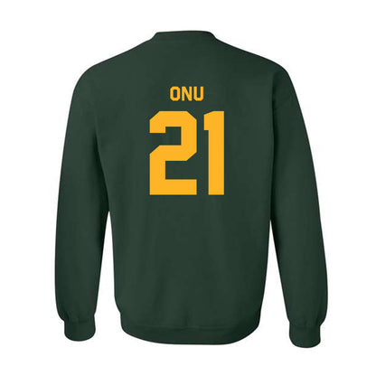 Baylor - NCAA Football : Bo Onu - Classic Shersey Crewneck Sweatshirt-1