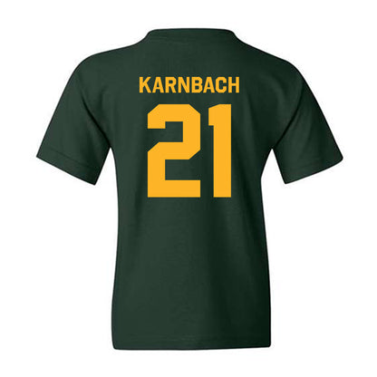 Baylor - NCAA Acrobatics & Tumbling : Cassandra Karnbach - Classic Shersey Youth T-Shirt-1