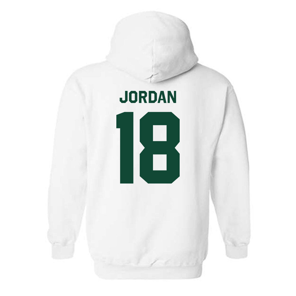 Baylor - NCAA Football : Devon Jordan - Classic Shersey Hooded Sweatshirt-1