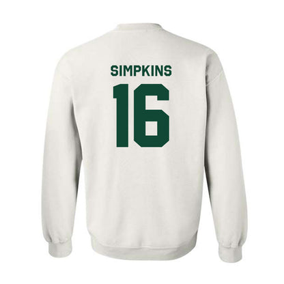 Baylor - NCAA Football : Kendrick simpkins - Classic Shersey Crewneck Sweatshirt-1