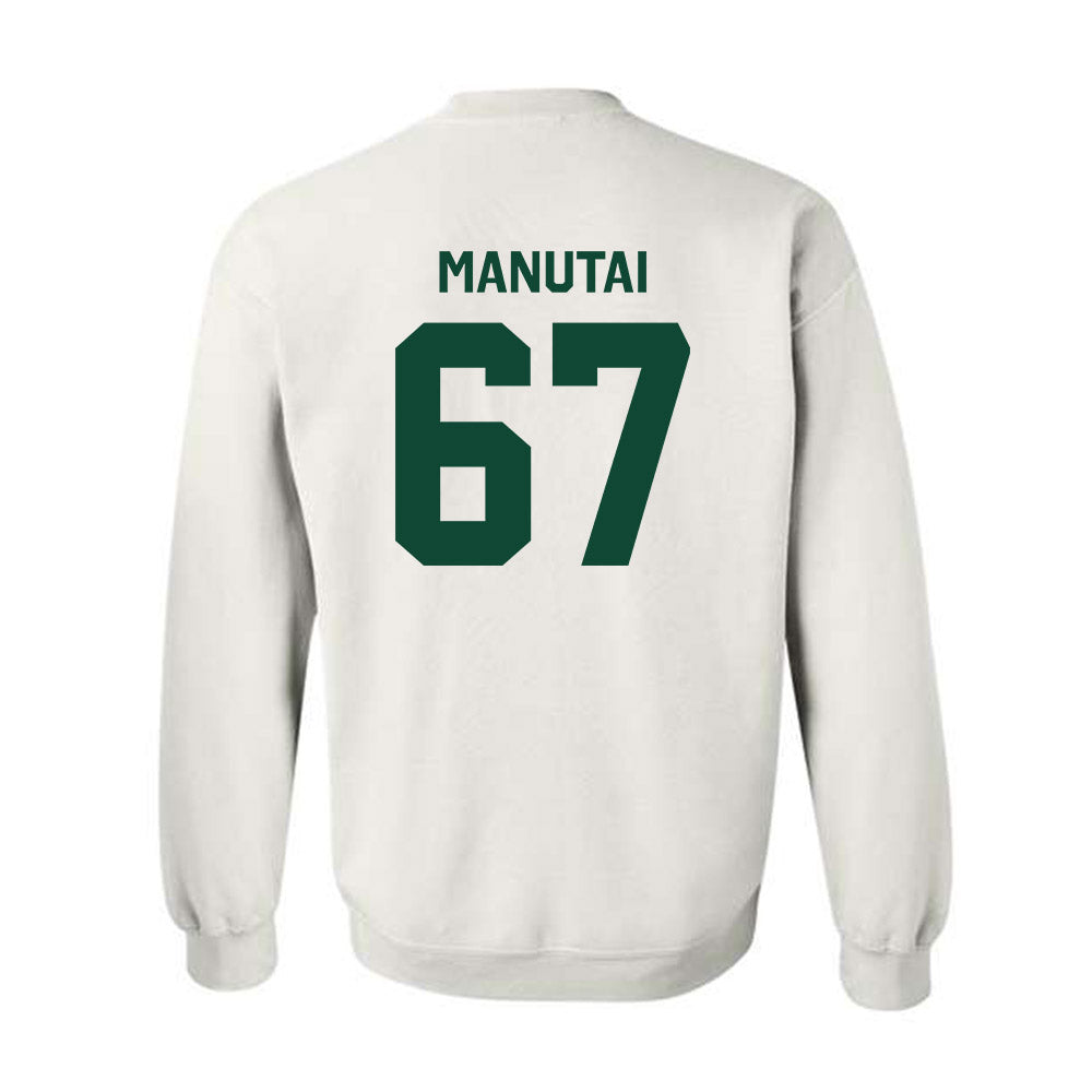 Baylor - NCAA Football : Aleki Manutai - Classic Shersey Crewneck Sweatshirt-2