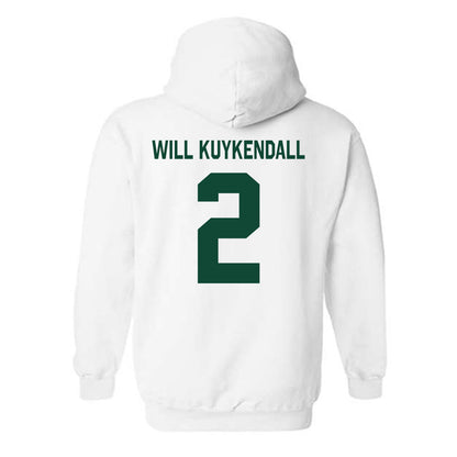 Baylor - NCAA Men's Basketball : Will Will Kuykendall - Classic Shersey Hooded Sweatshirt-1