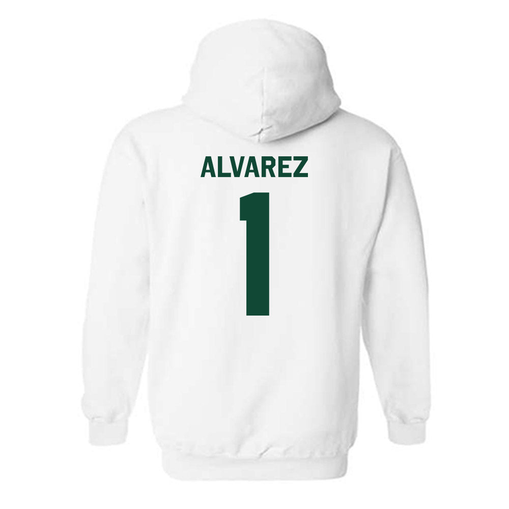 Baylor - NCAA Women's Soccer : Azul Alvarez - Classic Shersey Hooded Sweatshirt-1