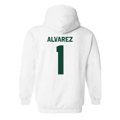 Baylor - NCAA Women's Soccer : Azul Alvarez - Classic Shersey Hooded Sweatshirt-1