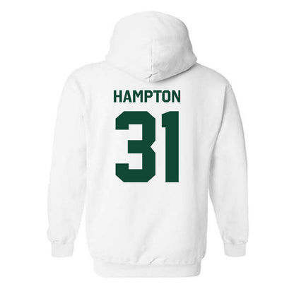 Baylor - NCAA Football : DeBraun Hampton - Classic Shersey Hooded Sweatshirt-2