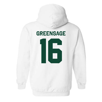 Baylor - NCAA Women's Soccer : Tatum Greensage - Classic Shersey Hooded Sweatshirt-1