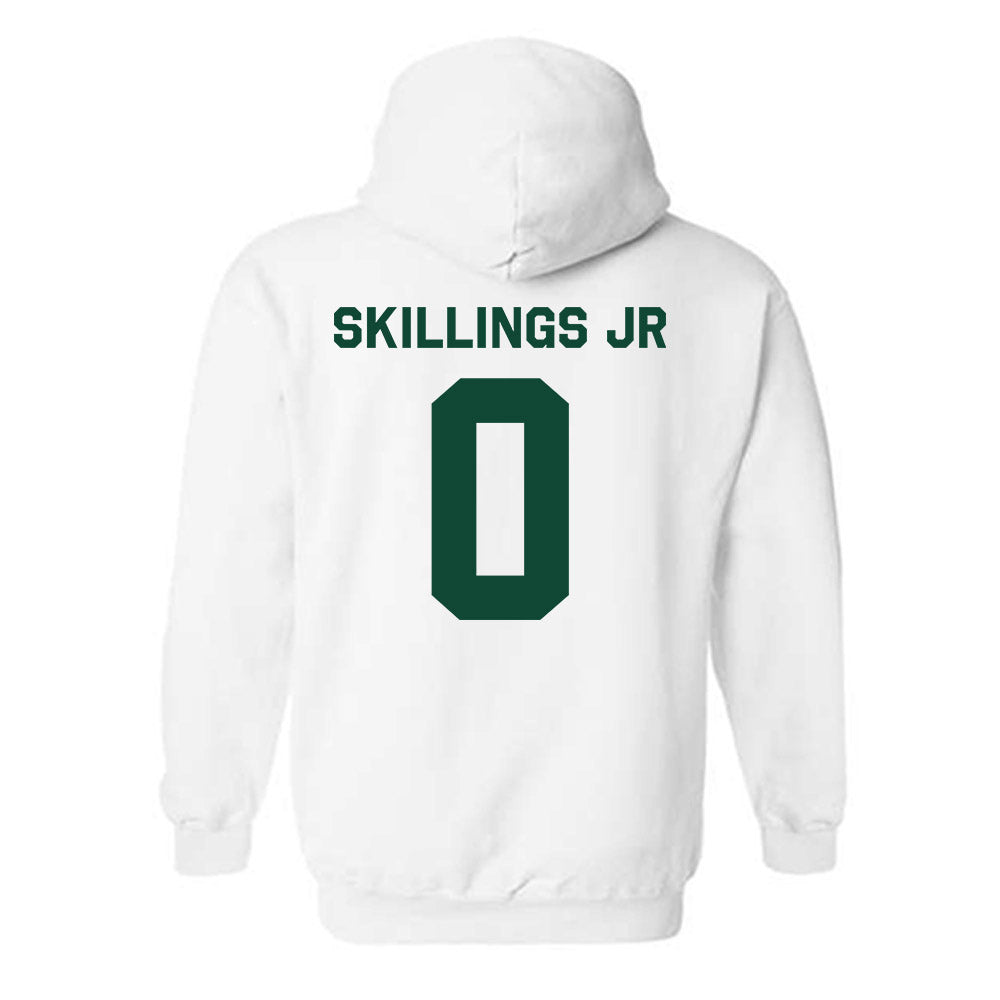 Baylor - NCAA Men's Basketball : Daniel Skillings Jr - Classic Shersey Hooded Sweatshirt-1