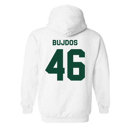 Baylor - NCAA Acrobatics & Tumbling : PJ Bujdos - Classic Shersey Hooded Sweatshirt-1