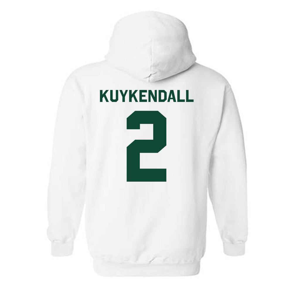 Baylor - NCAA Men's Basketball : Will Kuykendall - Classic Shersey Hooded Sweatshirt-2