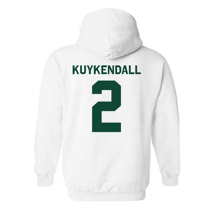 Baylor - NCAA Men's Basketball : Will Kuykendall - Classic Shersey Hooded Sweatshirt-2