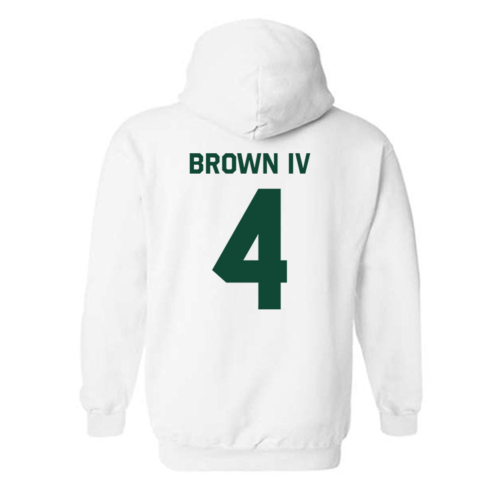 Baylor - NCAA Football : Louis Brown IV - Classic Shersey Hooded Sweatshirt-1