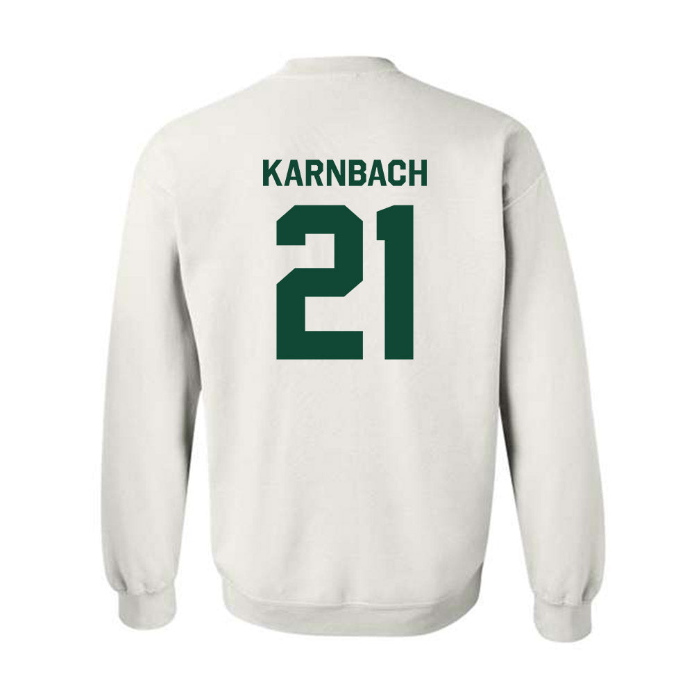 Baylor - NCAA Acrobatics & Tumbling : Cassandra Karnbach - Classic Shersey Crewneck Sweatshirt-1