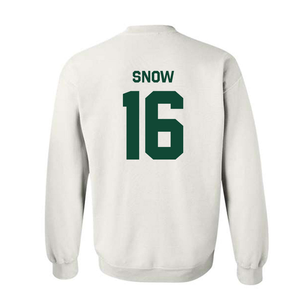 Baylor - NCAA Baseball : Hunter Snow - Classic Shersey Crewneck Sweatshirt-1