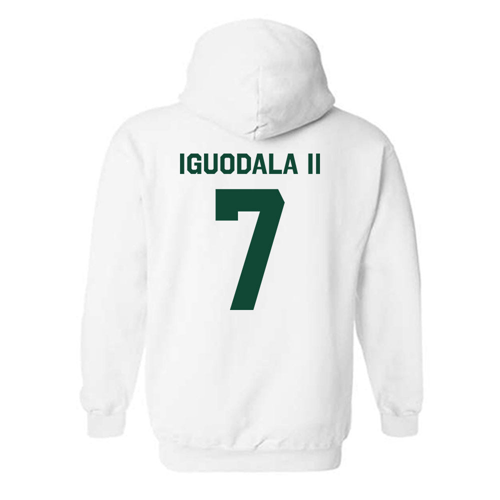 Baylor - NCAA Men's Basketball : Andre Iguodala II - Classic Shersey Hooded Sweatshirt-2