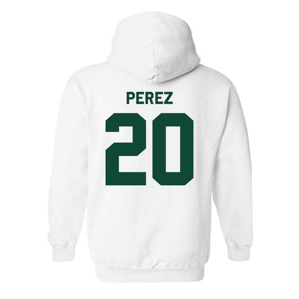 Baylor - NCAA Men's Basketball : Maikcol Perez - Classic Shersey Hooded Sweatshirt-2