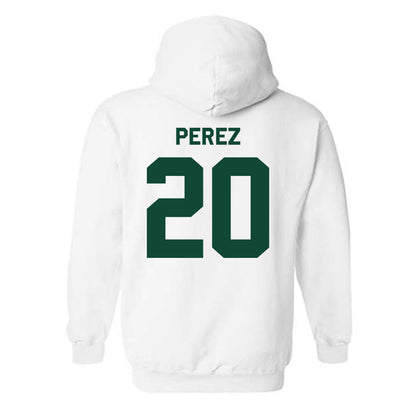 Baylor - NCAA Men's Basketball : Maikcol Perez - Classic Shersey Hooded Sweatshirt-2