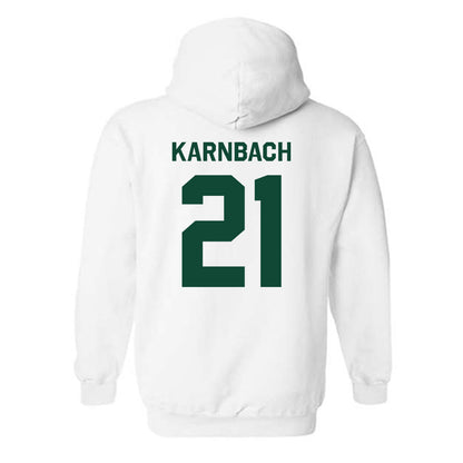 Baylor - NCAA Acrobatics & Tumbling : Cassandra Karnbach - Classic Shersey Hooded Sweatshirt-1