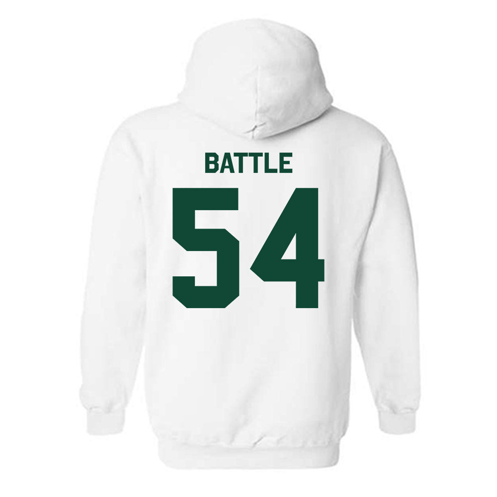Baylor - NCAA Football : Jaelin Battle - Classic Shersey Hooded Sweatshirt-1