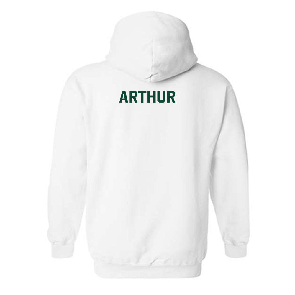 Baylor - NCAA Acrobatics & Tumbling : Mo Arthur - Classic Shersey Hooded Sweatshirt-1