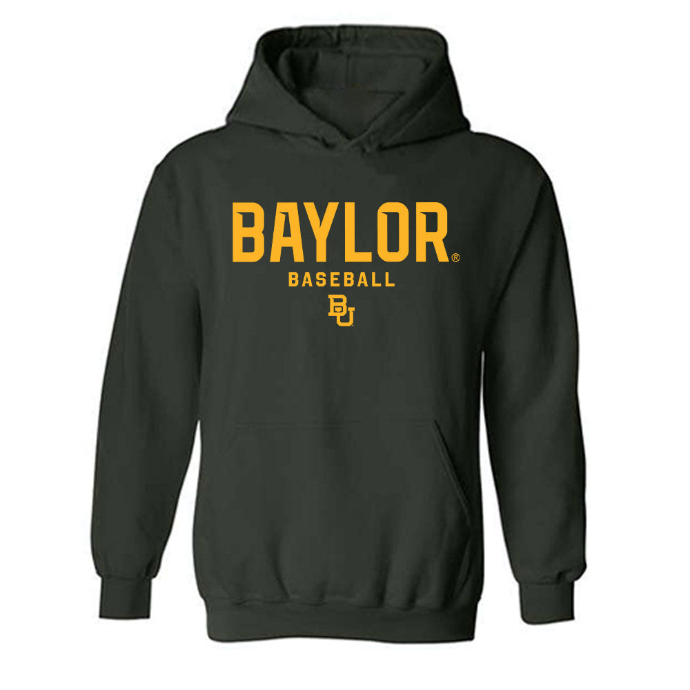 Baylor - NCAA Baseball : Bo Caraway - Classic Shersey Hooded Sweatshirt-0