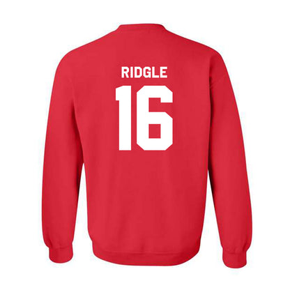 Houston - NCAA Football : Jayshon Ridgle - Classic Shersey Crewneck Sweatshirt-1