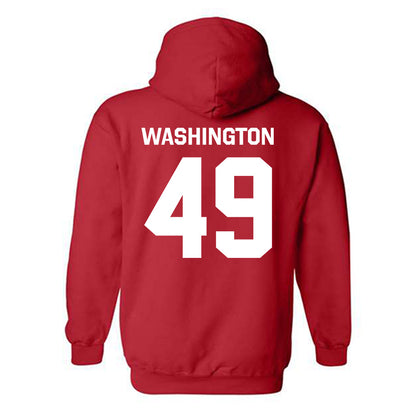 Houston - NCAA Football : Darius Washington - Classic Shersey Hooded Sweatshirt-1