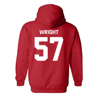 Houston - NCAA Football : Hayden Wright - Classic Shersey Hooded Sweatshirt-1
