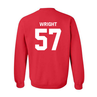 Houston - NCAA Football : Hayden Wright - Classic Shersey Crewneck Sweatshirt-1