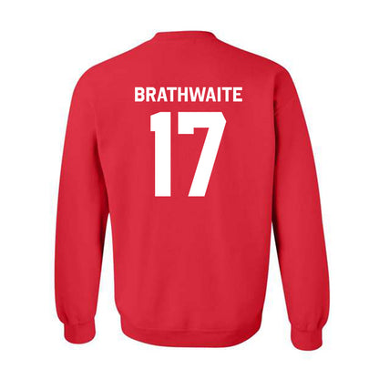 Houston - NCAA Football : Christian Brathwaite - Classic Shersey Crewneck Sweatshirt-1