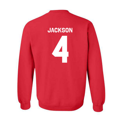 Houston - NCAA Baseball : Riley Jackson - Classic Shersey Crewneck Sweatshirt-1